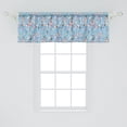 thumbnail image 2 of Ambesonne Colorful Window Valance, Autumn Leaves Garden, 54" X 18", Multicolor, 2 of 3