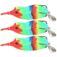thumbnail image 3 of 3 unids/set Señuelos de pesca artificiales cebo suave de pesca modificado Kit de Señuelos de plástico Set10 #, 3 of 5