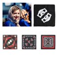 thumbnail image 2 of Yokua Unisex Fashion Printed Square Scarf Cycling Bandana Sun Protections Neck Cover, 2 of 21