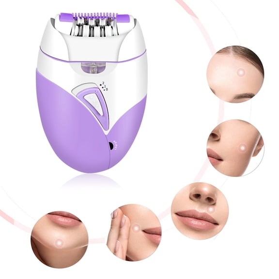 Elowen Electric Hair Epilator Electric Hair Removal Epilator Rechargeable Detachable Head for Women Man Hair Trimmer