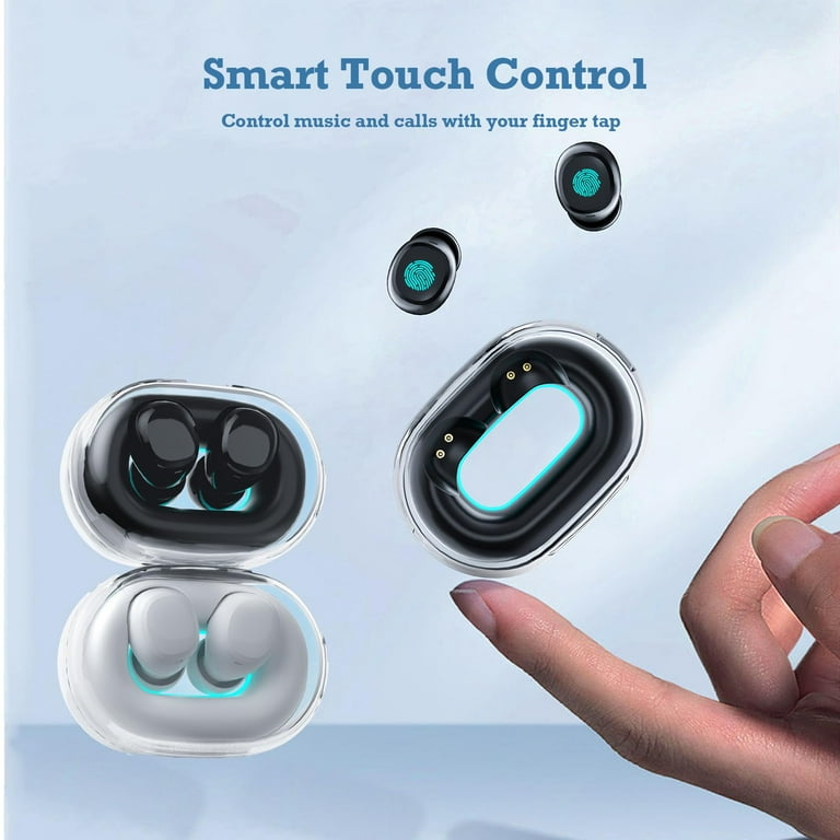 Mini Small Bluetooth Earbuds Invisible Wireless for Small Ear Canals Low Profile Smallest Sleep Micro Discreet Hidden Earbuds Small Ears Mini