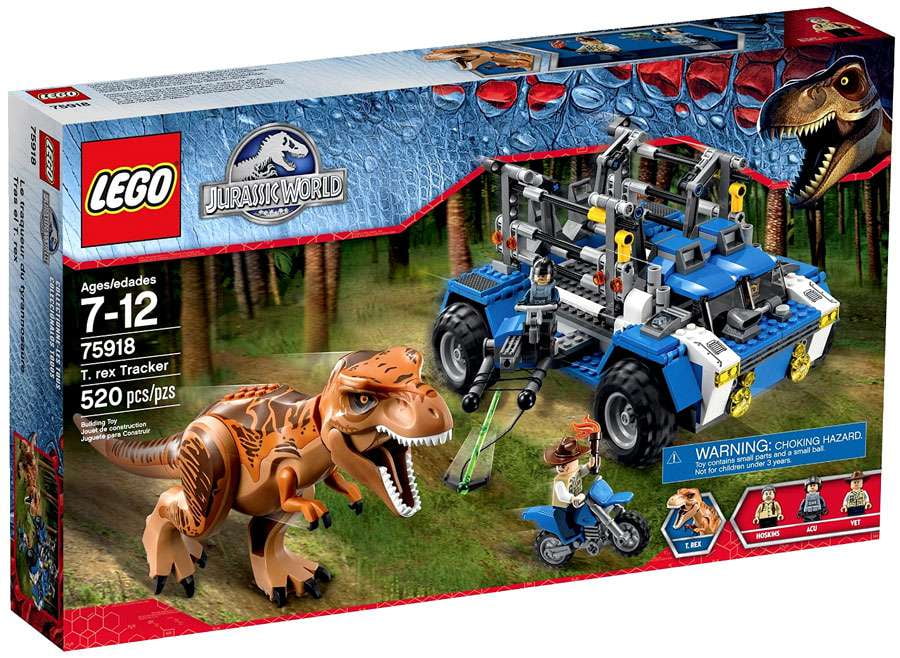 Pre-Owned Jurassic World T. Rex Tracker Set LEGO 75918