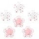 thumbnail image 1 of 6 uds Sous-verres De Fleurs De Cerisier, diámetro De 11,5 Cm, ​​accesorios Mignons De Sous-verres antidrapants Durables Pour Le Caf De Restaurant La, 1 of 5