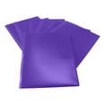 thumbnail image 2 of School Smart 2019635 Heavyweight Two-Pocket Poly Folder with Fasteners, Purple - Pack of 25, 2 of 5