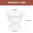 thumbnail image 2 of PBPBOX Wedding Decorative White Plastic Flower Pot for Outdoor and Indoor Use, 2 of 8