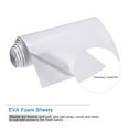 thumbnail image 3 of Uxcell EVA Foam Sheets Black Self Adhesive Back 1mm Thickness White 1mm, 3 of 5