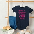 thumbnail image 4 of Big Sis Little Sister Younger Sibling Bodysuit Jumper Girls Infant Baby Brisco Brands 18M, 4 of 6