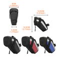 thumbnail image 3 of Bicycles Bag Large Capacity Bike Storage Water Bottle Keys Packing Saddle Bags Reflective Cycling Seat Tail Pouch Wallet Holder for Outdoor Riding Blue, 3 of 6