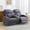 2-Seater, variant on MAYEERTY Storage Ottoman, Breathable Leather Upholstered Footrest with Solid Wood Frame for Living Room Bedroom Entryway