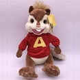 thumbnail image 2 of ZHAOCHENG Alvin y las Ardillas: Peluche de Alvin y las Ardillas, ideal para cumpleaños de niños y parejas (25 cm, 3 unidades), 2 of 4