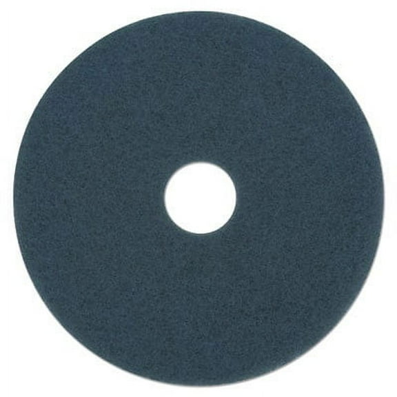 Boardwalk Standard Scrubbing Floor Pads 13" Diameter Blue 5/Carton 4013BLU