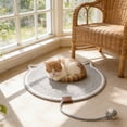 thumbnail image 4 of Cat Scratching Mat, Usavan Rope Woven Durable Pet Mat with Toy Ball, Multi-Scene Furniture Protection Washable Cat Bed for Floor Wall Hanging, 4 of 6