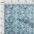 thumbnail image 2 of oneOone Tissu Velours Bleu Sarcelle Floral Tissu pour Robe Tissu Imprimé au Mètre 58 Pouces de Large, 2 of 4