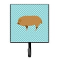 thumbnail image 1 of Hungarian Mangalica Pig Blue Check Leash or Key Holder, 1 of 1
