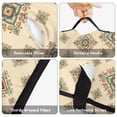 thumbnail image 6 of Geometric Diamond Beige Pattern Teens Toddler Nap Mat with Pillow, Sleeping Mat Bag for Preschool Daycare 60"x20", 6 of 6