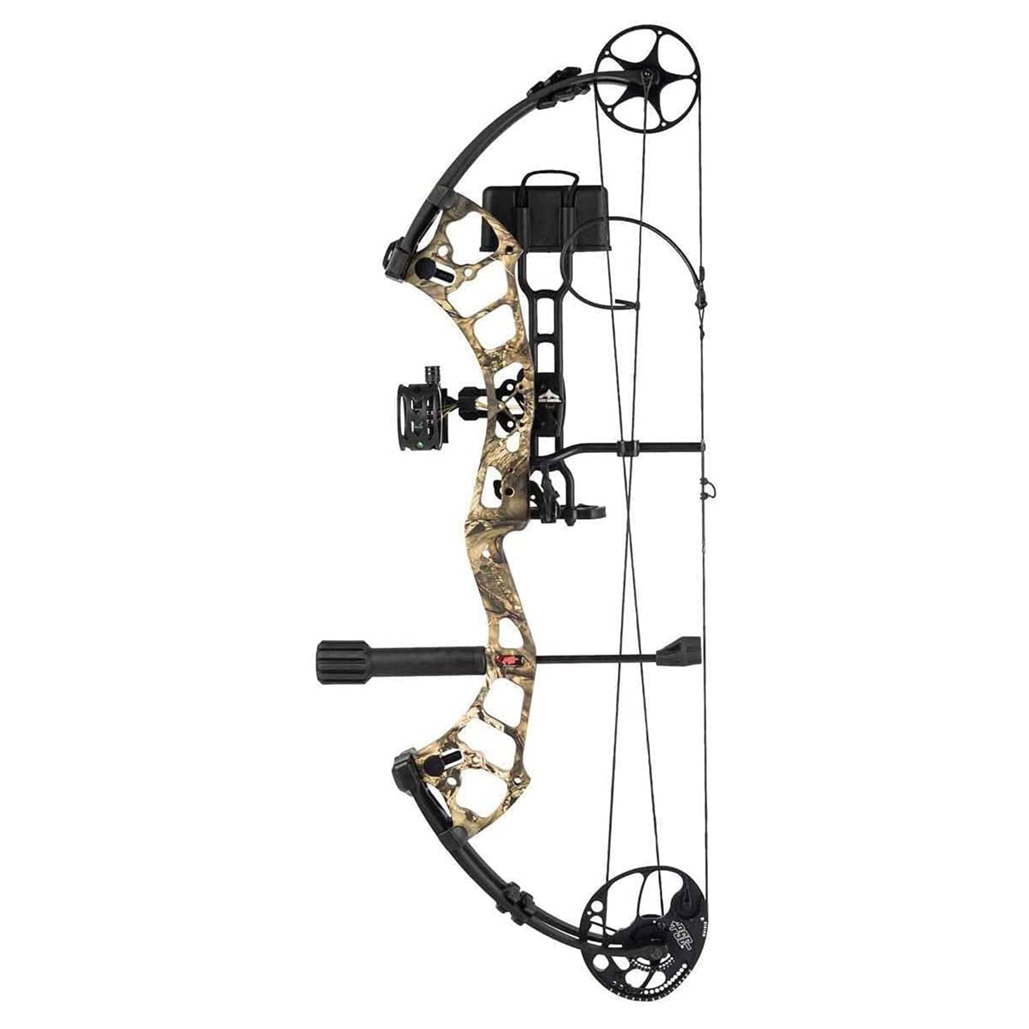 PSE Archery Stinger MAX RH Compound Bow Kit, 70 Lbs, Mossy Oak Country