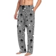 thumbnail image 4 of GZHJMY Musical Notes Pajama Pants for Men, Lounge Pants Lightweight Men Pajama Bottoms with Drawstring Pockets, Christmas New Year Birthday Gifts, X-Large, 4 of 6