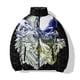 thumbnail image 2 of Abrigo frío de hombre con calaveras para invierno Chaquetas de hombre 2024 Impresión 3D Acolchado Esqueleto de hueso Nuevo |-f-| Chaquetas de plumón Moda moderna Genial, 2 of 5