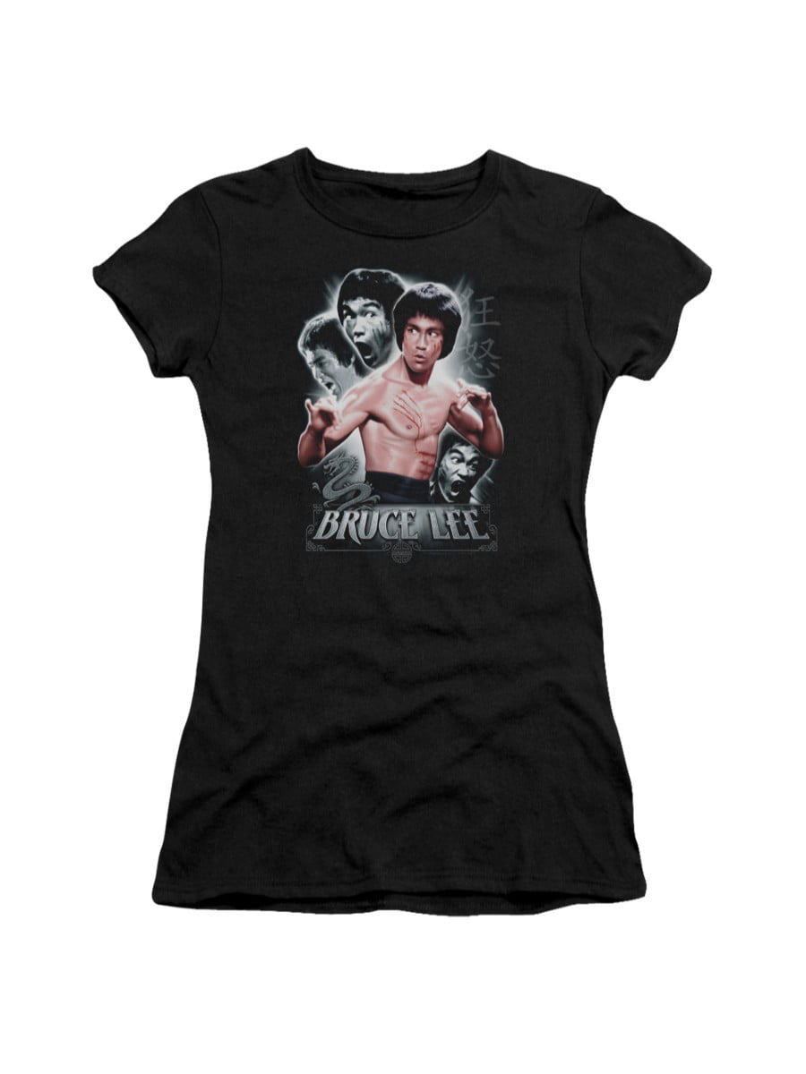 Details about   Bruce Lee Full Of Fury Juniors T-Shirt 