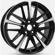 19 19x8 New Replacement Machined and Black Aluminum Alloy Wheel Rim for 2018-2020 Toyota Camry XSE | 75222