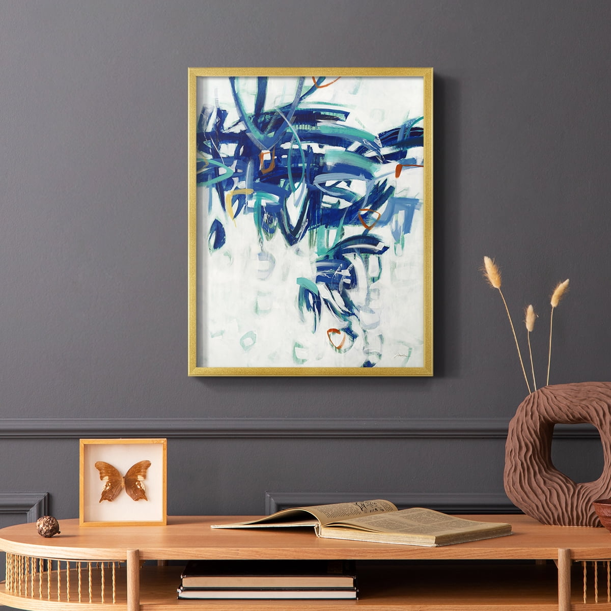 Child's Play I in Paper Solid Wood 16 x 20 Framed Print
