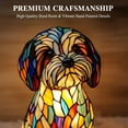 thumbnail image 5 of HIBIBUD Dog Night Light,3D Retro Stained Resin Pup Lamp,Usb Powered Non-Dazzling Led Bedside Light Handmade Decorative Gift, 5 of 7