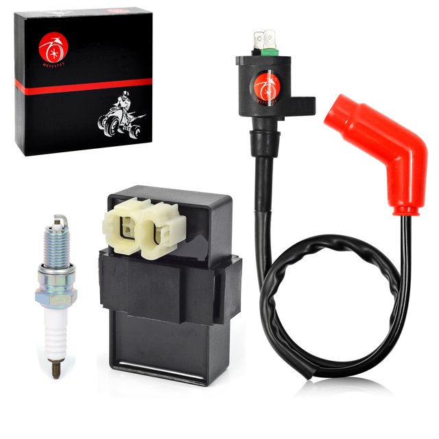Encendedor CDI y Kit de bobina de encendido para Honda 2002-2020 Recon 250 TRX250TE TRX250TM TRX250X 2001-2008 TRX250EX 30410-HN6-000