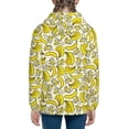 thumbnail image 6 of Kdxio Banana Pattern Kids Boys Girls Zip Up Hoodie 3D Printed Hooded Sweatshirt Hoody Coat with Pocket 7-12 Y-Small, 6 of 6