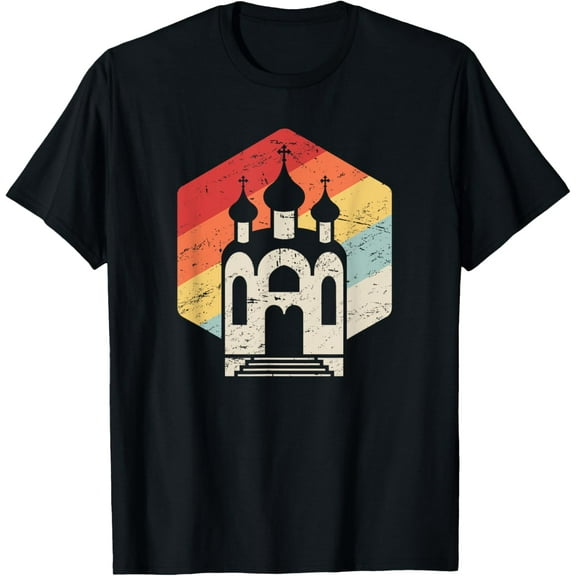 Orthodox Church / Orthodoxy / Russian Orthodox T-ShirtMen and women, Black T-shirt, size: Extra large