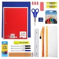 thumbnail image 4 of 15 Inch Bulk Backpacks with 34 Piece School Supply Kits - Case of 24 in 12 Assorted Colors Value Bundle Pack, 4 of 4