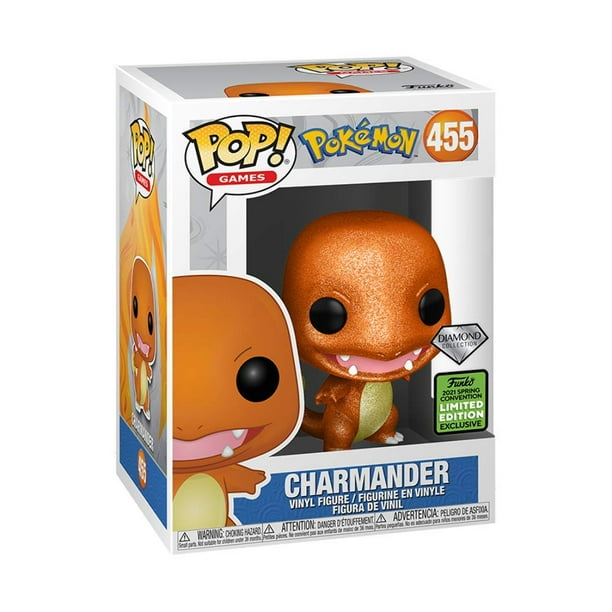 Funko POP! Games: Pokemon Charmander 455 Diamond Collection ( ECCC 2021 Shared Exclusive) Funko -
