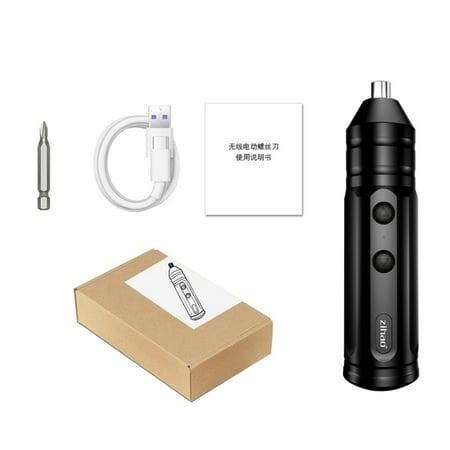 

Electric Screwdriver Comfortable Grip Multifunction Drill Repair USB 1 Piece