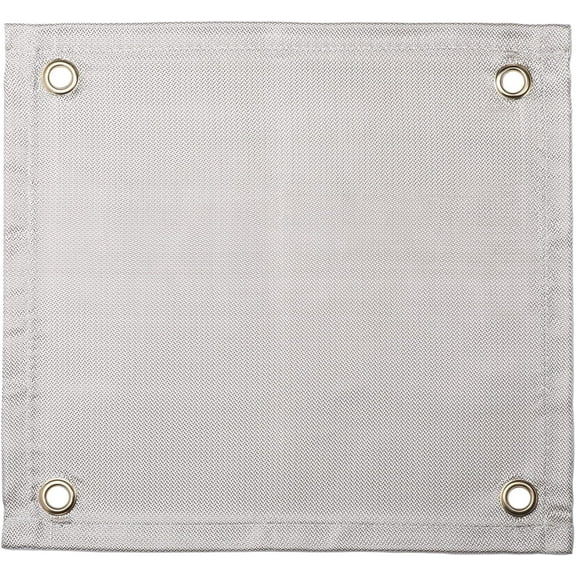 12.2x11.4inch Heavy Duty Soldering Heat Shield High-Temperature Resistant Soldering Mat Soldering Mat Welding Mat with 4 Grommets High Heat Flame Resistant Plumber Pad for Soldering Welding