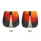 thumbnail image 3 of Balery Retro Space Rocket Launch Pantalones cortos deportivos para mujer con forro y dos bolsillos, elásticos, para entrenamiento, gimnasio, yoga-X-Large, 3 of 7