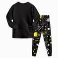 thumbnail image 5 of CAUYDY Toddler Boy Sleepwear Child Clothes Fall Winter Long Sleeve Shirt and Elastic Pants Comfy Set Baby Pajamas Little Kids Outfits for Boys 2T 3T 4T 5T Sizes 3-4 Years,Orange, 5 of 8