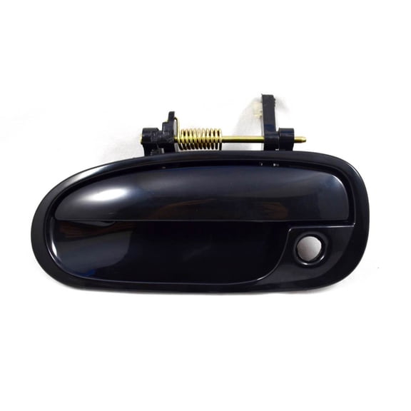 PT Auto Warehouse HO-3239S-FL - Outer Exterior Outside Door Handle, Smooth Black - Driver Side Front