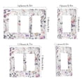 thumbnail image 2 of Yayeee Rocker Switch Wall Plate 2-Gang 4.7"x4.6" Home Decorative Outlet Cover, Purple Wildflowers, 2 of 6