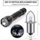 thumbnail image 2 of Krypton Replacement Bulb Bayonet Base for 3D/4D Flashlights, 6-Volt 0.75A, 3-Pack, 2 of 5