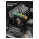 thumbnail image 5 of SSD Radiator Cooler S50 M.2 2280 Top Mirror ARGB Dual PWM Fan, 5 of 5