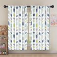 thumbnail image 5 of Blackout Kids Curtains,Colorful Arrow Pattern Childrens Insulated Curtains Set Of 2,Bedroom Essentials,Toddler Room Decor 52x63in(132x160cm), 5 of 5