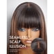 thumbnail image 5 of Peluca LUVME HAIR Yaki Straight Bob de 35 cm con flequillo, cabello humano, 5 of 7
