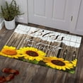 thumbnail image 3 of Sunflower Kitchen Rugs Sets of 2 Sunflower Kitchen Mat Washable Non-Slip Kitchen Floor Mats for in Front of Sink Sunflower Kitchen Decor, 3 of 6