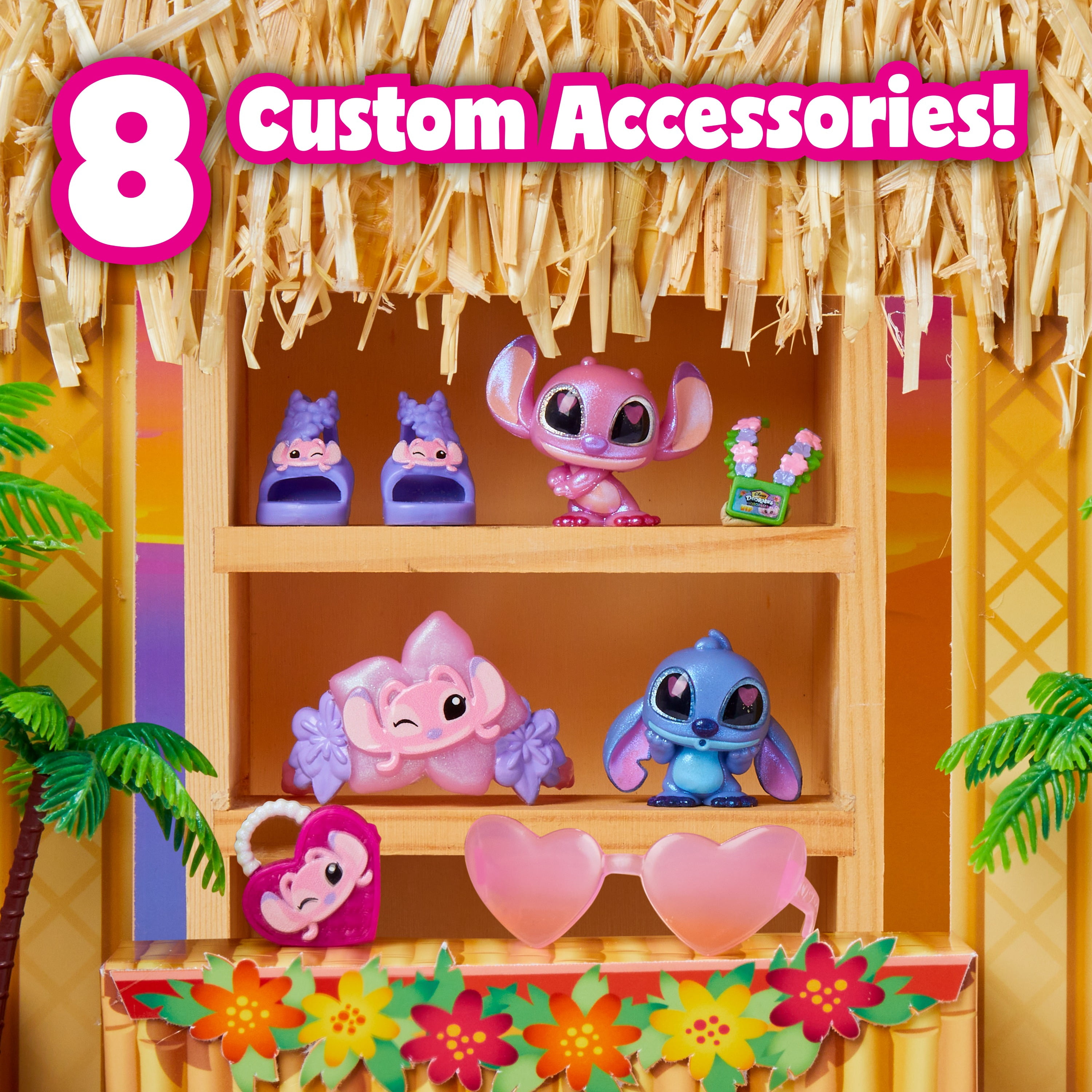 Disney Doorables ADOORBS Angel Superfan Doll, Movie Premiere, Unbox 10 Mini Accessories, 2 Exclusive Figures, Fun Play Area, Toy Gift For Collectors, Fans, Tweens, Girls & Kids 5+ By Just Play
