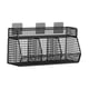 thumbnail image 3 of Cesta de almacenamiento BLESIY organizadora colgante de pared Cesta de alambre de metal 3 rejillas, 3 of 7