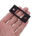thumbnail image 3 of Luxshiny 4Pcs Reinforced Door Strike Plate With Screws Black For Commercial Users In Office Use, 3 of 8