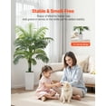 thumbnail image 3 of VEVOR 5ft Artificial Areca Palm Tree Fake Plant with White Planter Indoor, 3 of 9