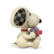 Enesco Peanuts by Jim Shore Mini Snoopy Holding Easter Egg Figurine, 1-inch High