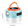 thumbnail image 5 of CEORPER Solar Camping Light Portable Tent Lamp LED Emergencies Light USB Rechargeable Camping Light With Remote Control, 5 of 8