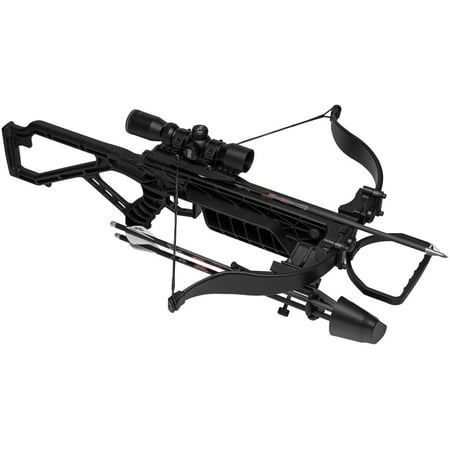 Excalibur Crossbow E74474 MAG Air Package Black with Fixed Power Scope Crossbow