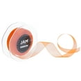 thumbnail image 3 of JAM Paper Sheer Ribbon, 7/8 in X 25 Yards, Orange, 1 per Pack, 3 of 5